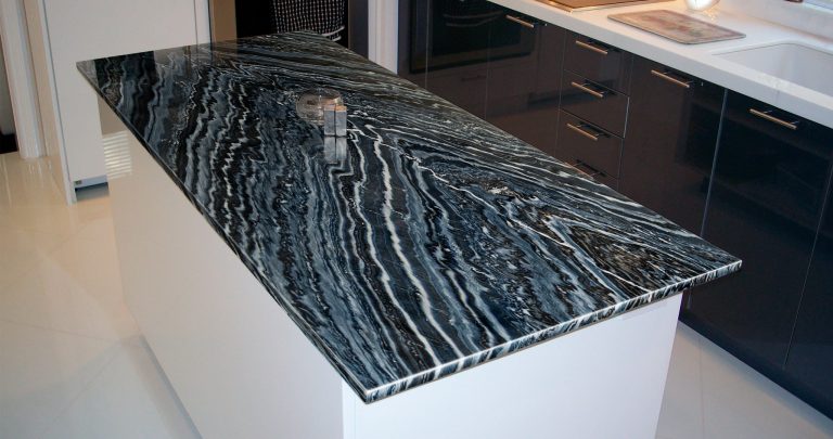 Mercury Black — мрамор — фотография камня