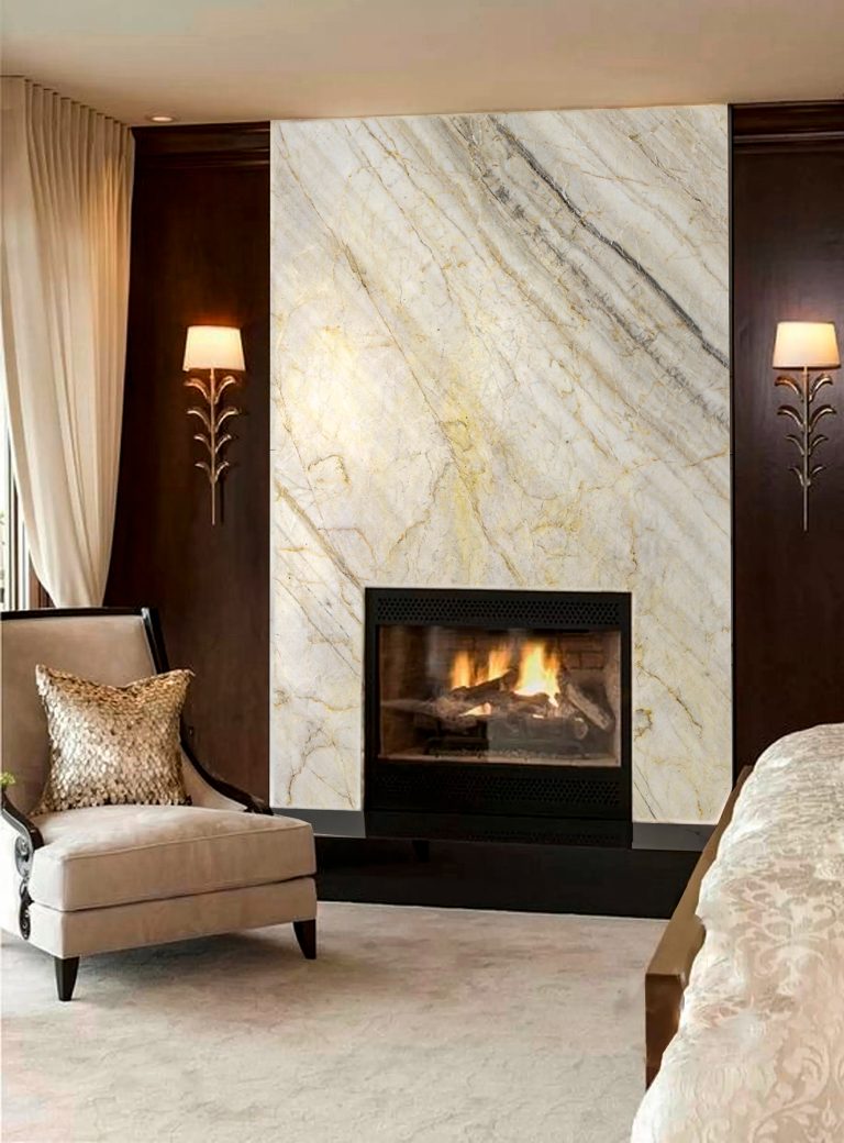 Calacatta Lumiere Gold — мрамор — фотография камня
