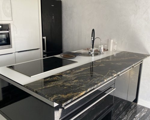 Гранитный остров на кухню из натурального камня